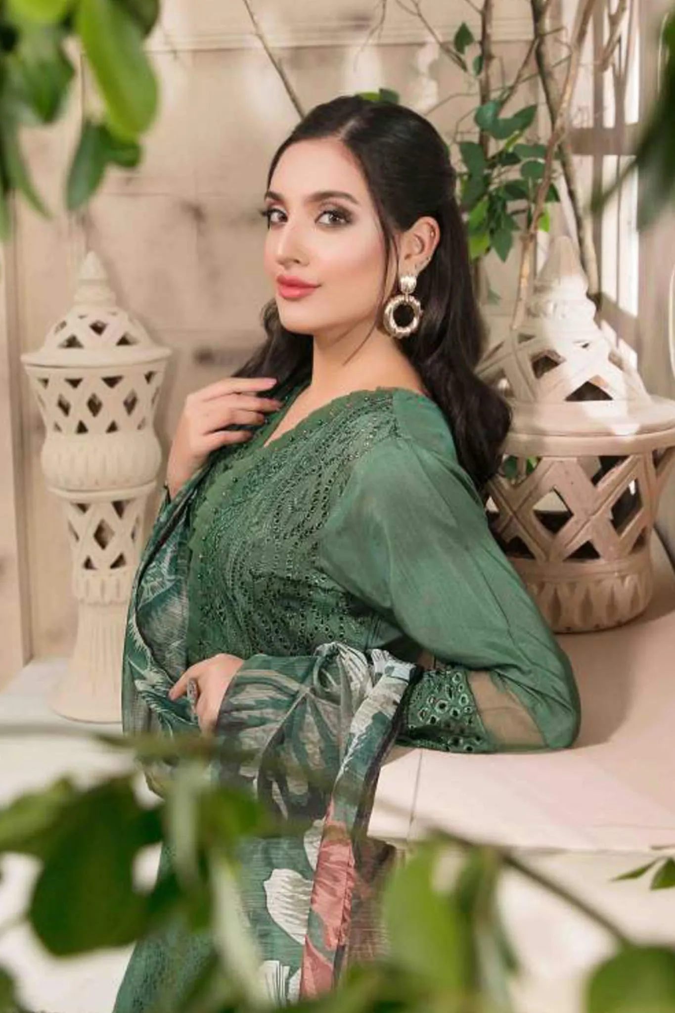 Ayra by Tawakkal Stitched 3 Piece Viscose Shiffli Collection'2022-A-7574